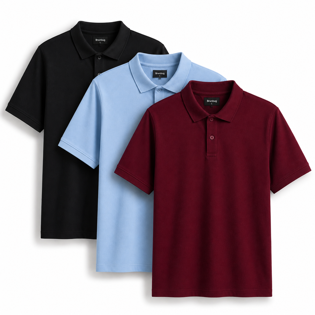 Classic Polo T-Shirt (Pack Of 3)