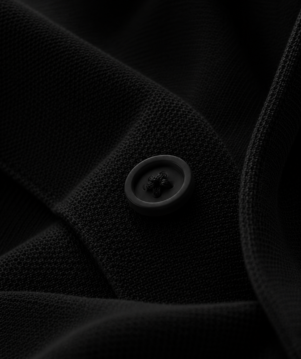 Classic Polo T-Shirt (Black)