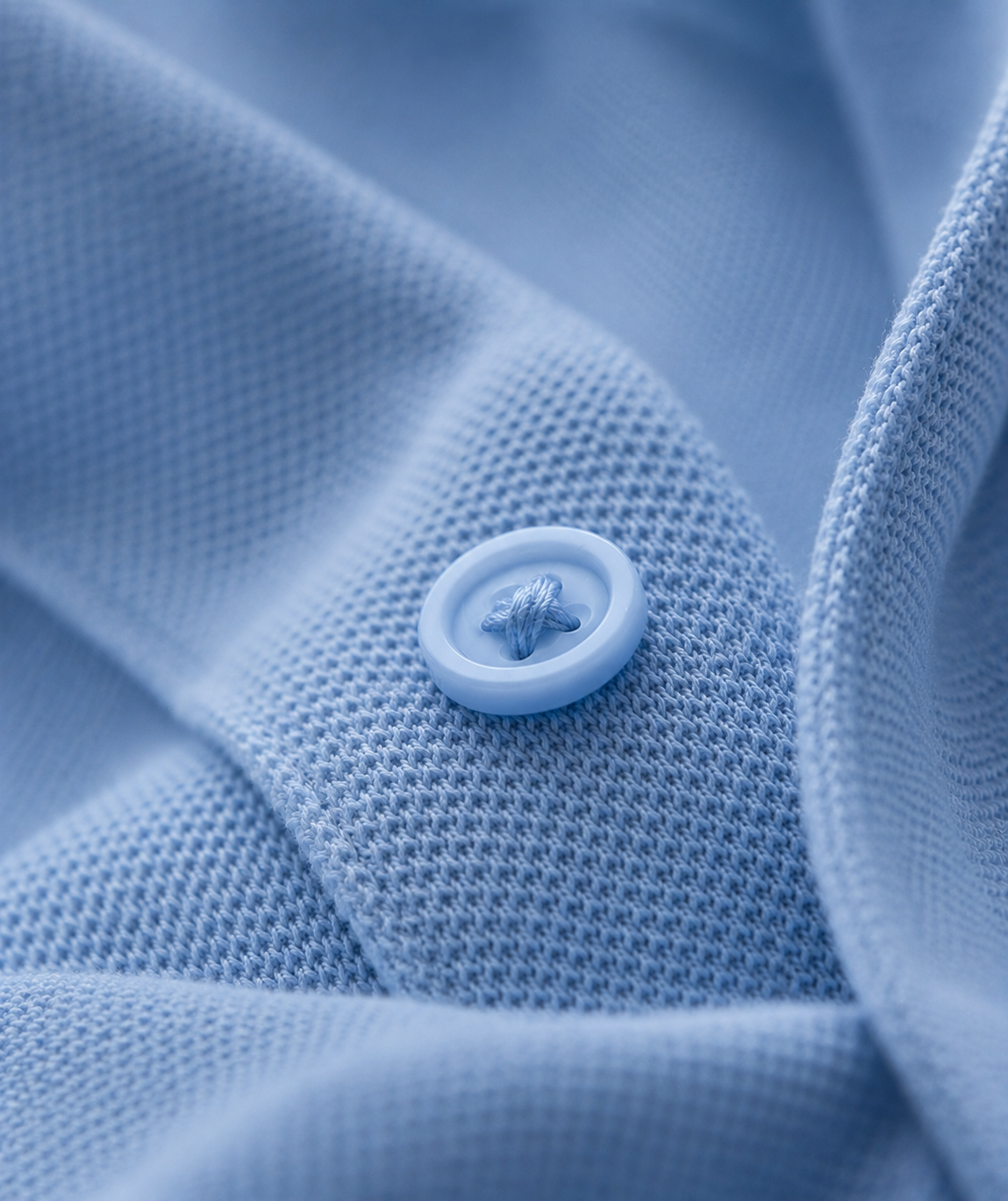 Classic Polo T-Shirt (Powder Blue)