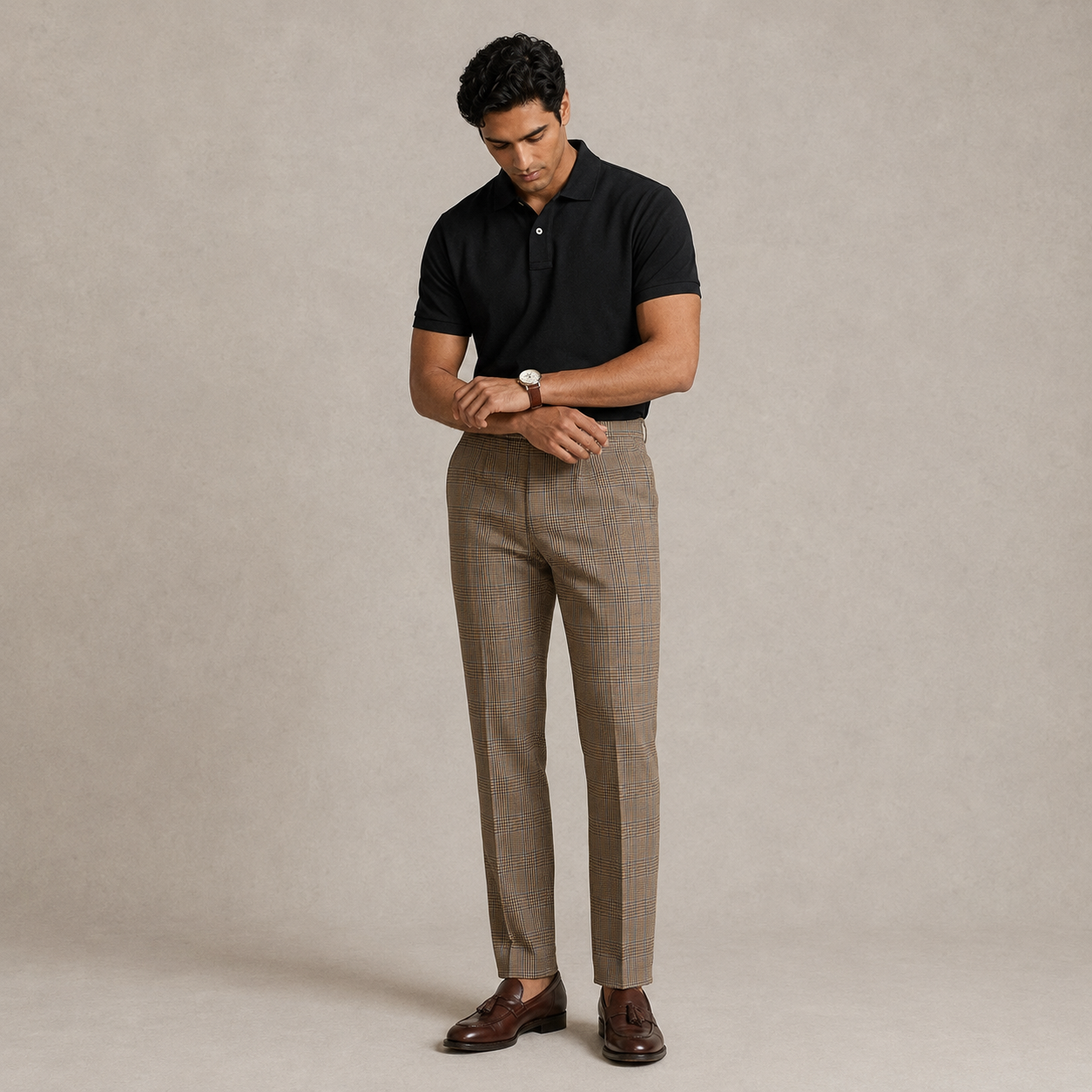 Classic Polo T-Shirt (Black)