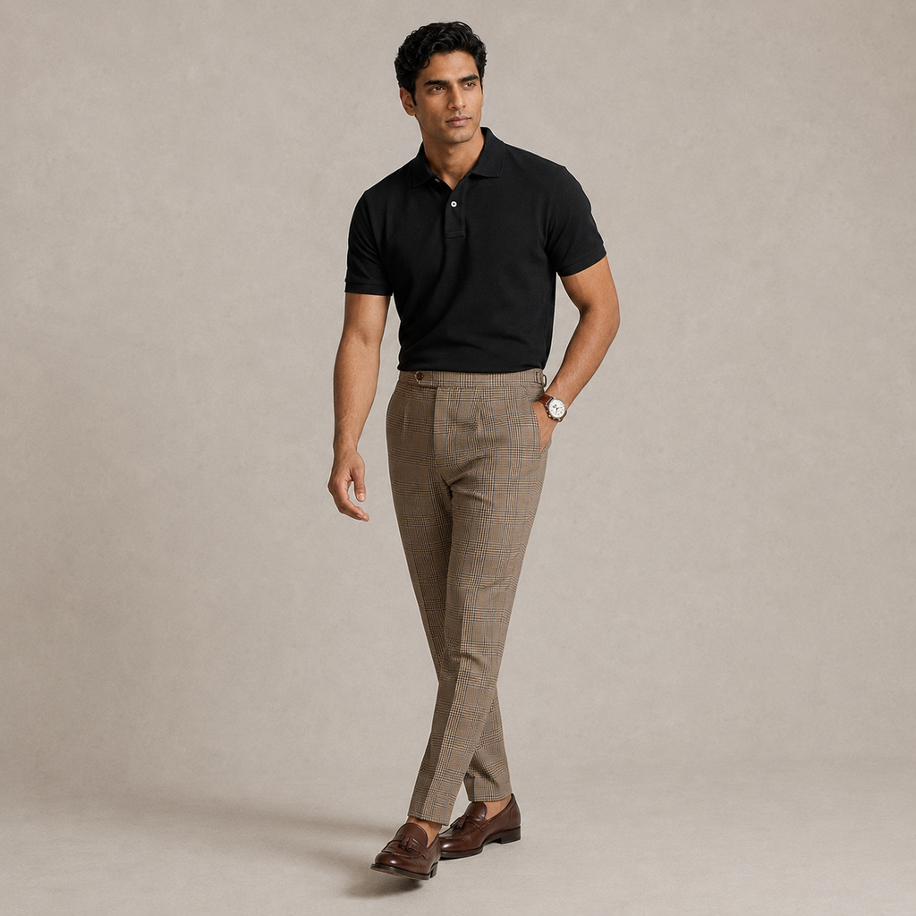 Classic Polo T-Shirt (Black)