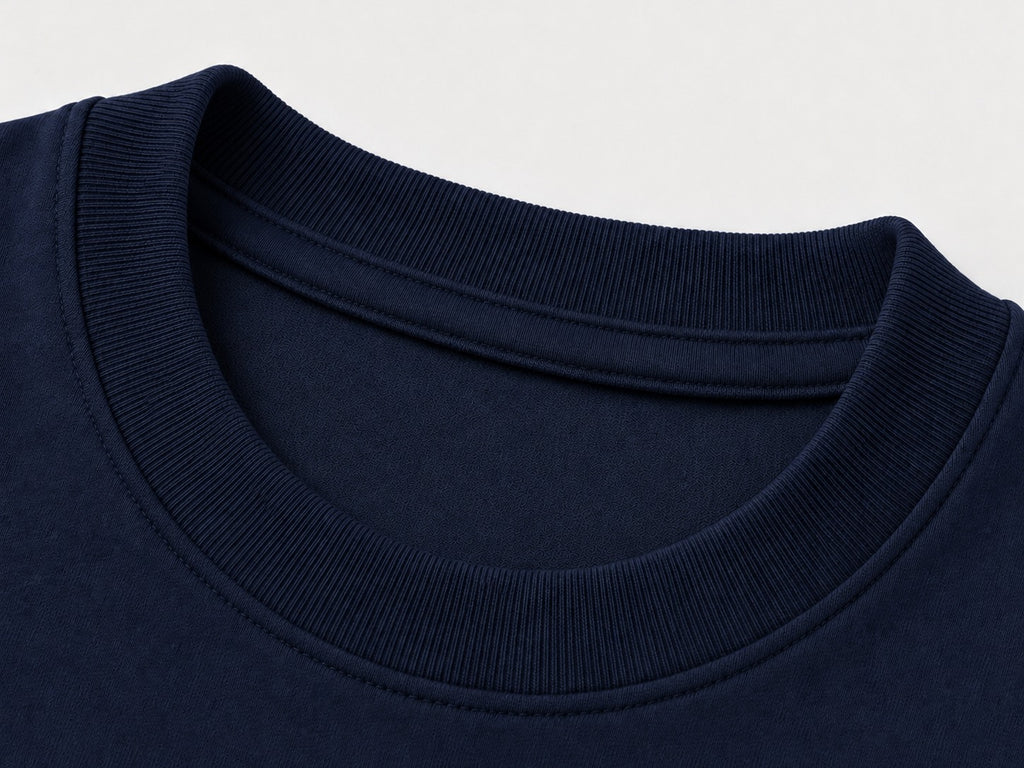 Relaxed Fit T Shirt (Navy Blue)