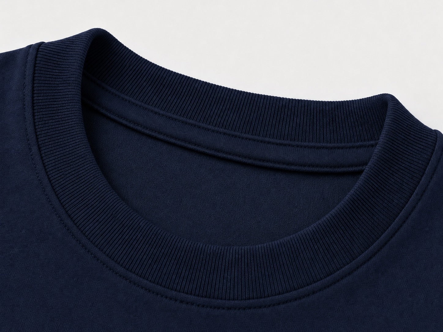 Relaxed Fit T Shirt (Navy Blue)