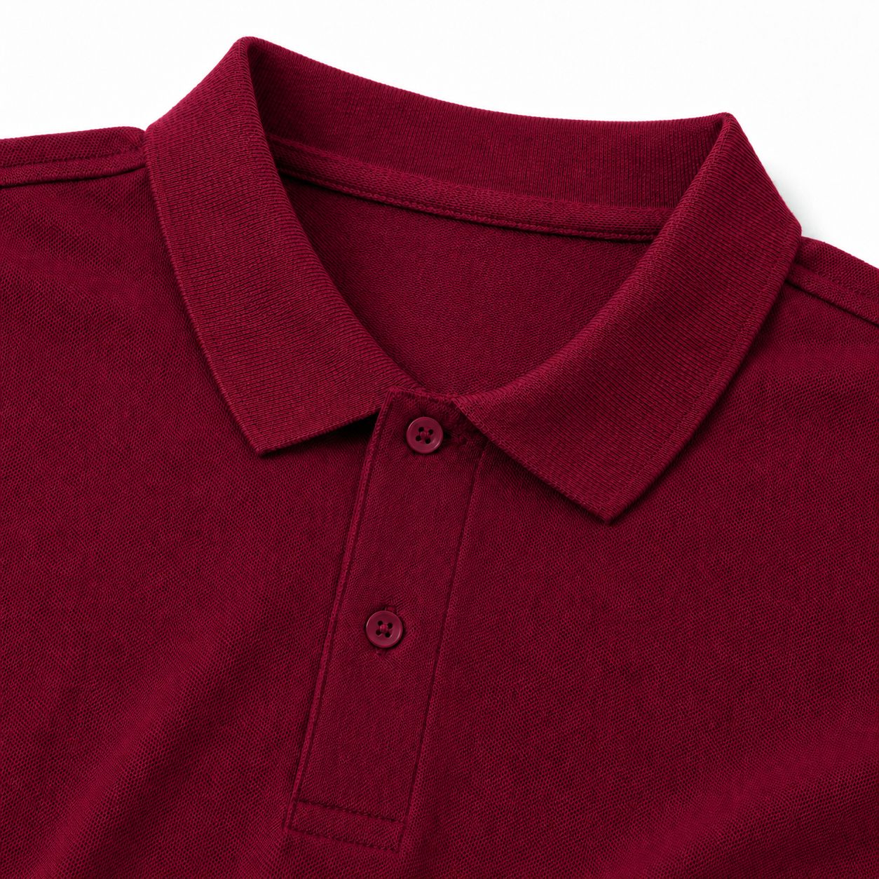 Classic Polo T-Shirt (Maroon)