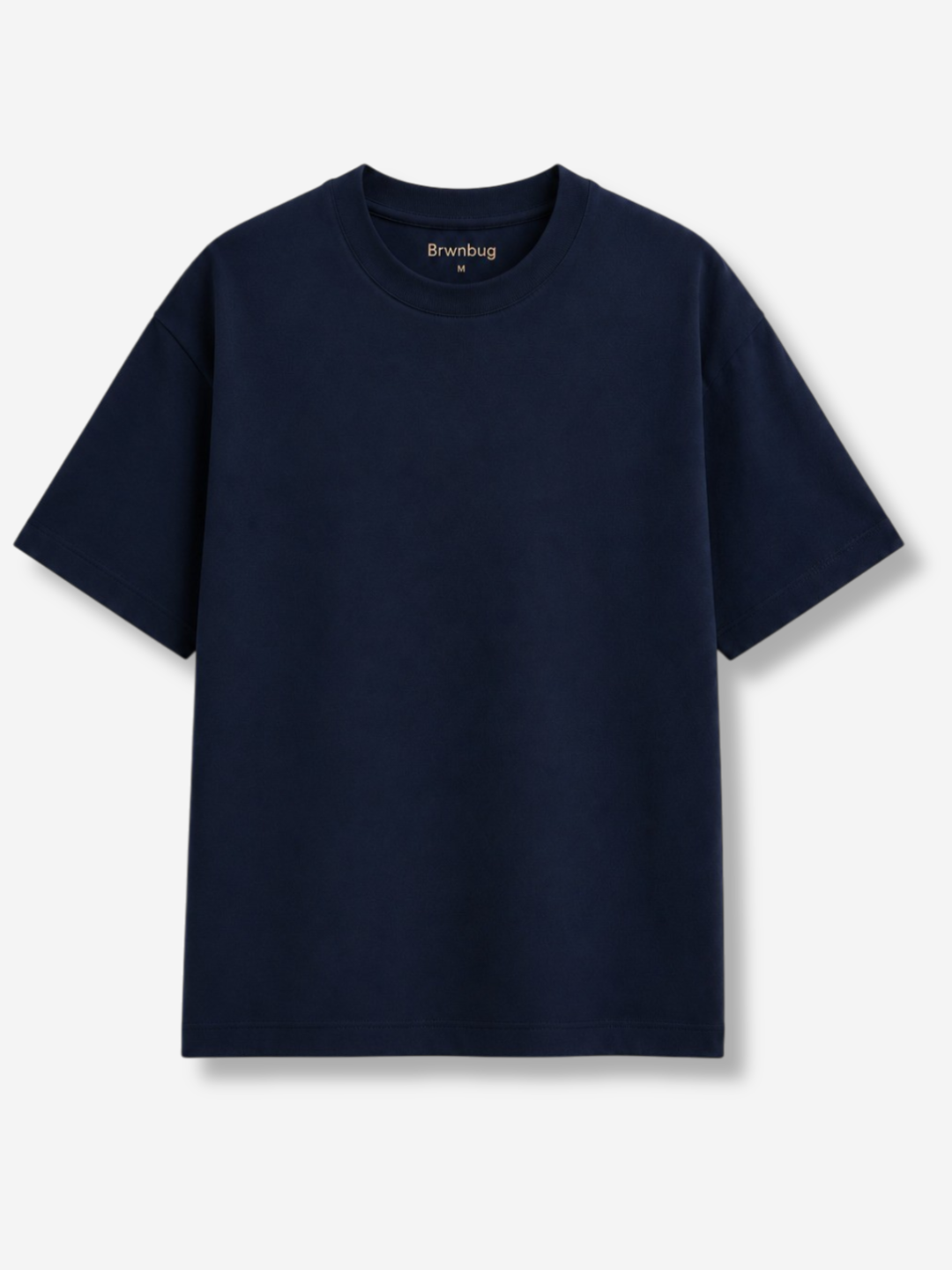 Relaxed Fit T Shirt (Navy Blue)