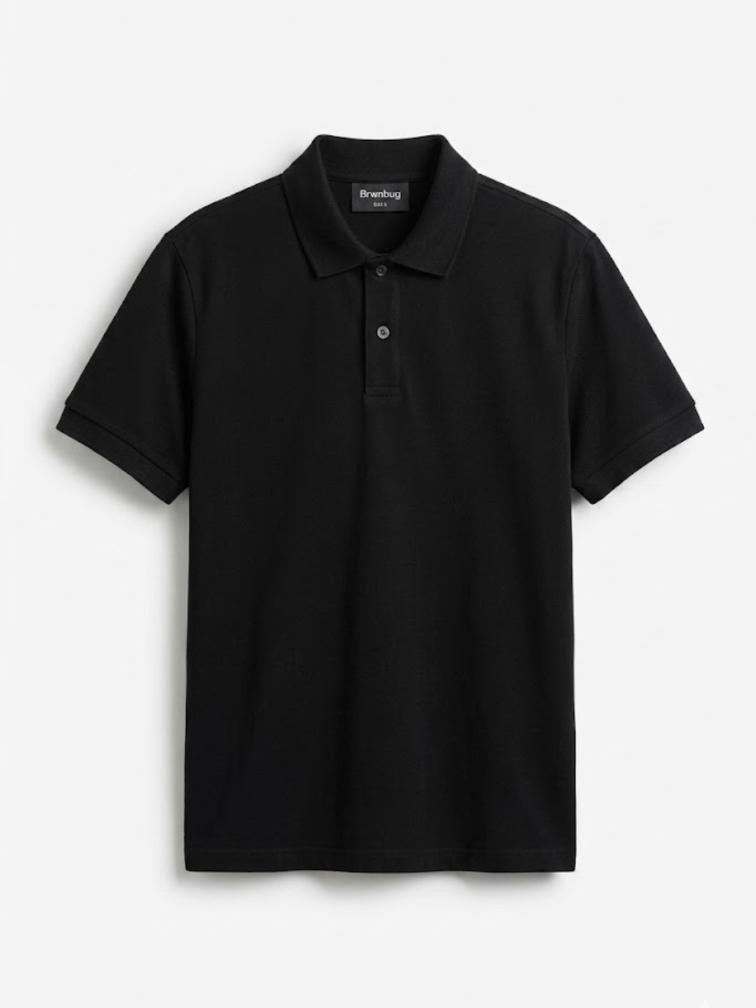 Classic Polo T-Shirt (Black)
