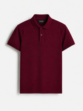 Classic Polo T-Shirt (Maroon)
