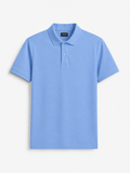 Classic Polo T-Shirt (Powder Blue)