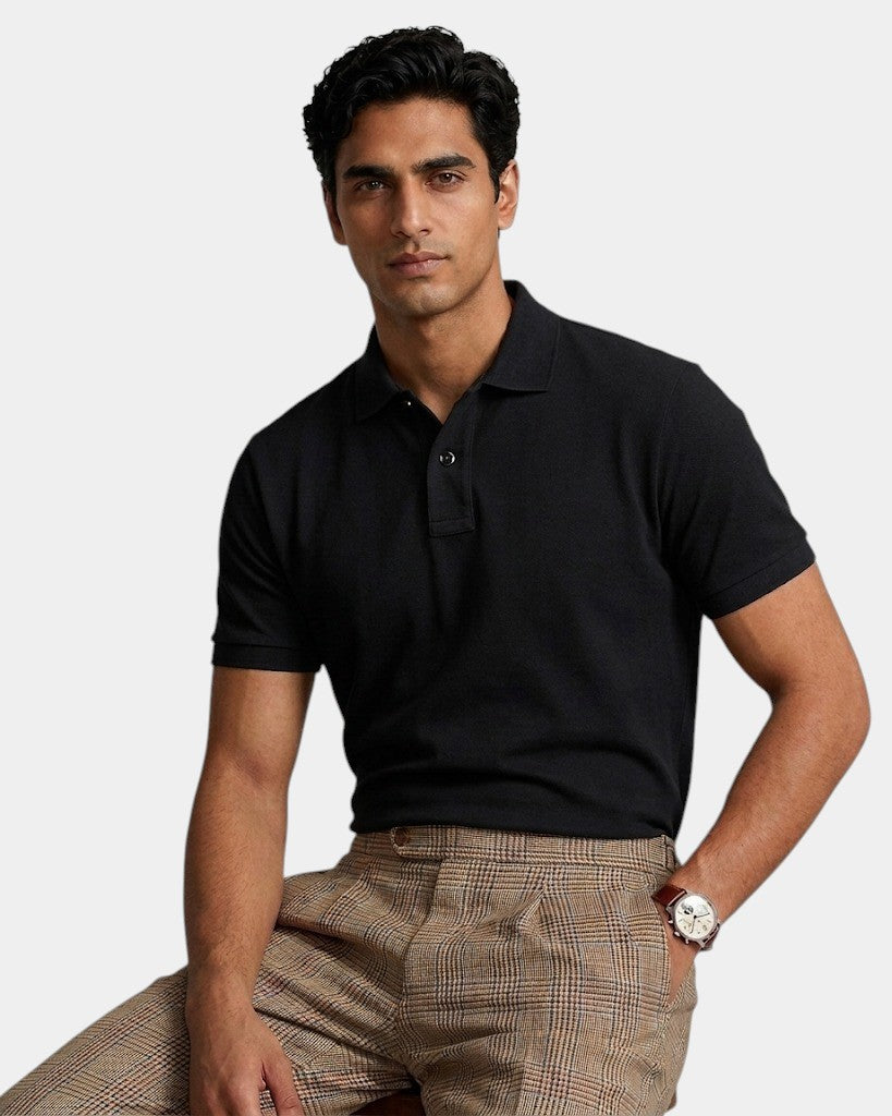 Classic Polo T-Shirt (Black)