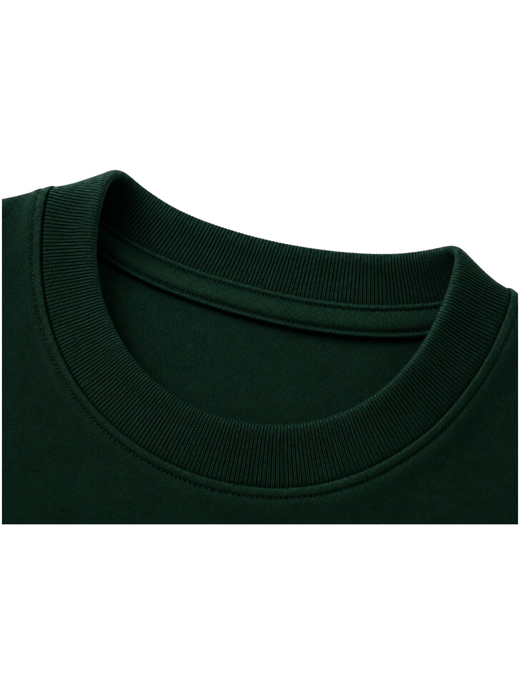 Relaxed Fit T Shirt (Bottle Green)