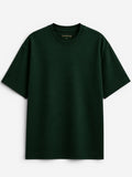 Relaxed Fit T Shirt (Bottle Green)