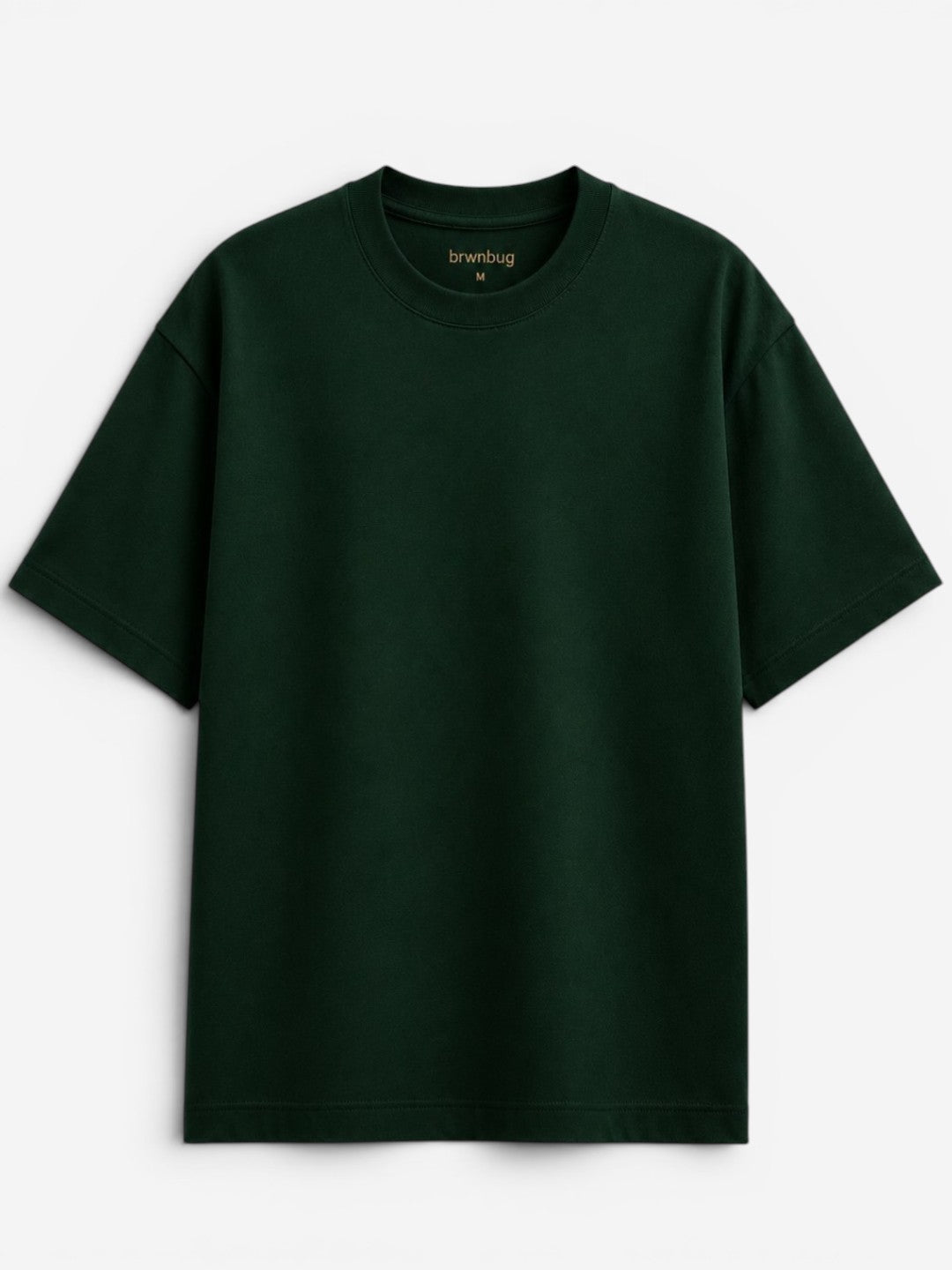 Relaxed Fit T Shirt (Bottle Green)