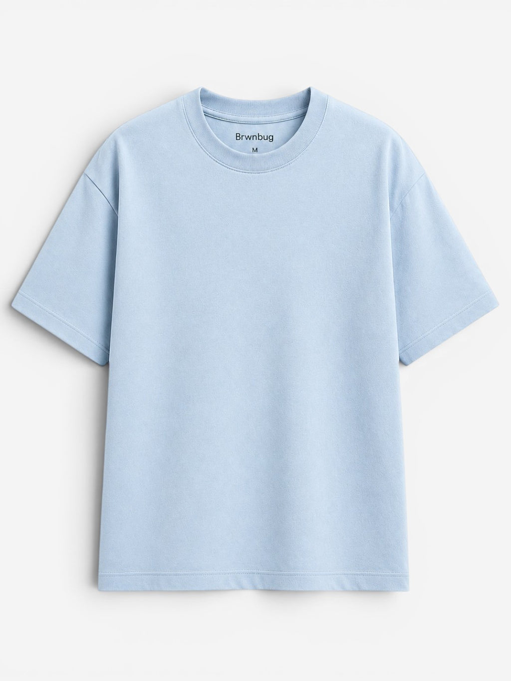 Relaxed Fit T Shirt (Powder Blue)